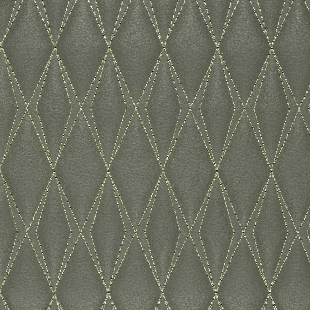 Tapis de Sol 3D sur Mesure Premium Luxus – Motif Double Losange Brun Kaki