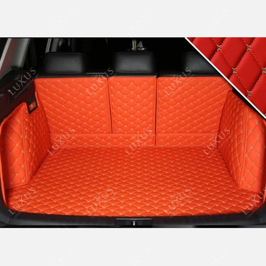 Tapis de Coffre 3D Intégral sur Mesure Premium Luxus – Motif Losange Rouge Ferrari
